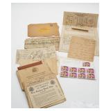 Historical Documents and Stamps