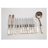 Knives & Spoon with Mother of Pearl