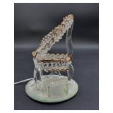 Glass Miniature Piano Blown Glass