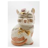McCoy Ceramic Cat Shaped Cookie Jar