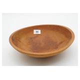 Wooden Bowl With Rounded Base