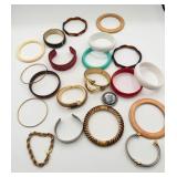 Large Lot of Costume Jewelry Bracelets