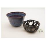 Handmade Ceramic Bowls Signed