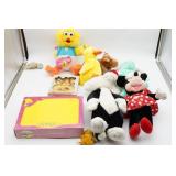 Plush Toys and Porcelain Tea Set