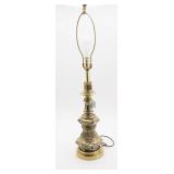 Vintage Brass Table Lamp with Ornate Design
