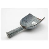 Gray Graniteware Scoop With Handle