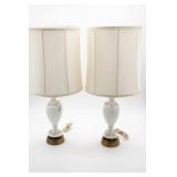 White Ceramic Table Lamps