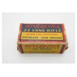 Winchester .22 Long Rifle Ammo Box