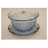 Anchor Hocking Blue Avalon Glass