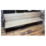 Antique Early Trolley Bench