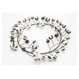 Decorative Cotton Stem Wreath