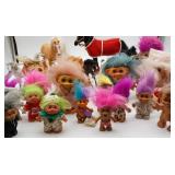 Troll Dolls with Accessories and Horses