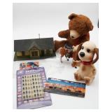 Lionel Model, Plush Bear, Toy Horse