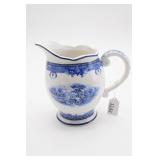 Brownlow Kensington Blue Ceramic Pitcher