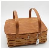 Peterboro Basket Co. Woven Picnic Basket