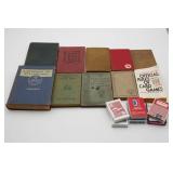 Vintage Books and Playing Cards