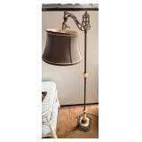 Antique Bridge Arm Floor Lamp