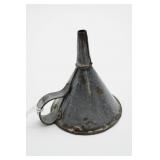 Gray Graniteware Funnel With Handle
