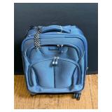 Samsonite Blue Rolling Travel Bag