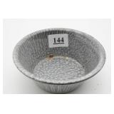 Gray Graniteware Bowl