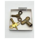 Vintage Clock Keys