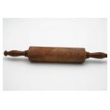 Wooden Rolling Pin With Turned Handles