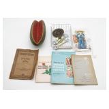 Vintage Items Including Guides and Decor