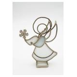 Small Stained Glass Angel Figurine