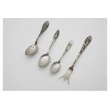 Sterling Silver Spoons and Fork