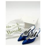 Blue Sidonie Larizzi Mules