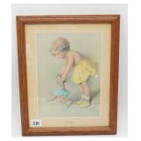 Framed Print First Step by