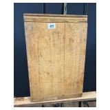 Wooden Panel With Distressed Finish
