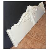 Painted Architectural Salvage Pediment