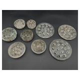 Vintage Glass Flower Frogs