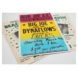 Blues and Music Event Posters