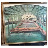 Framed Print of Sutro Baths, 1900