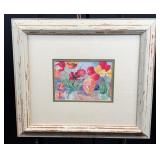 Framed Judy Buswell ï¿½Topsy Turvy Tulipsï¿½ Print