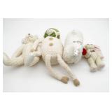 Plush Animals ~ Lamb, Teddy Bear,