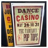 1960s Nags Head Casino Dance Posters