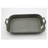 Gray Graniteware Baking Pan with Handles