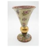 Mackenzie-Childs Hand-Painted Vase