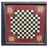 Hand-Painted Game Board Wall Art