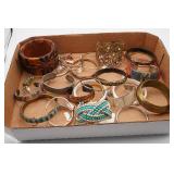 Assorted Costume Jewelry Cuffs