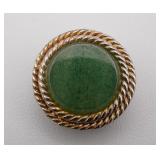 Jade Pendant Marked Japan