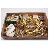 Assorted Large Lot of Costume Jewelry