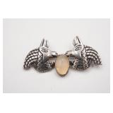 Sterling Silver Eygptian Pin by Preciv