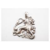 Sterling by Cini Lion Pendant