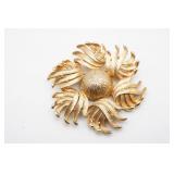 Vintage HAR Gold Tone Brooch