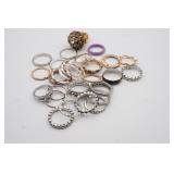 Lot of Assorted Costume Rings