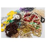Assorted Costume Jewelry Necklace Lot - as found